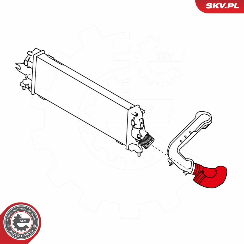 ESEN SKV 24SKV169 Charge Air Hose