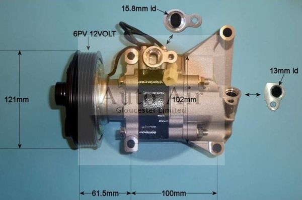 Auto Air Gloucester 14-2075P Compressor, air conditioning