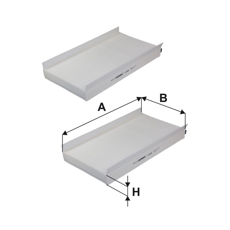 Filter, salongiõhk, FILTRON K 1160-2X