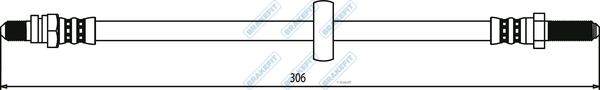 APEC Brake Hose BHO4008