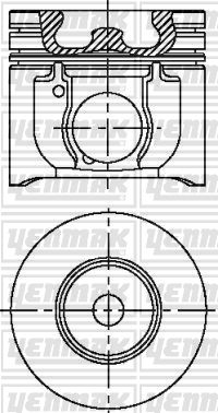Поршень, Yenmak 31-04250-000