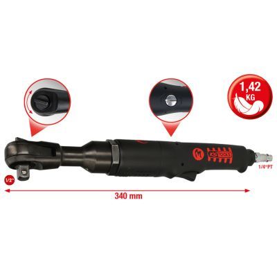 KS TOOLS Terkšlinis veržliaraktis (pneumatinis)