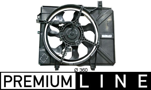 MAHLE ventilátor, motorhűtés CFF 127 000P