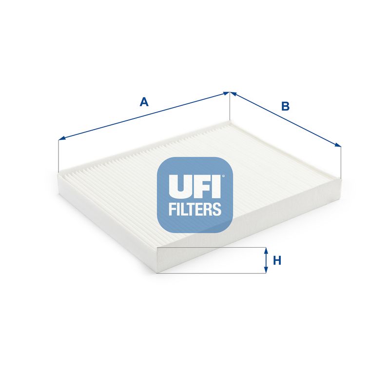 Фільтр, повітря у салоні, Ufi 53.379.00