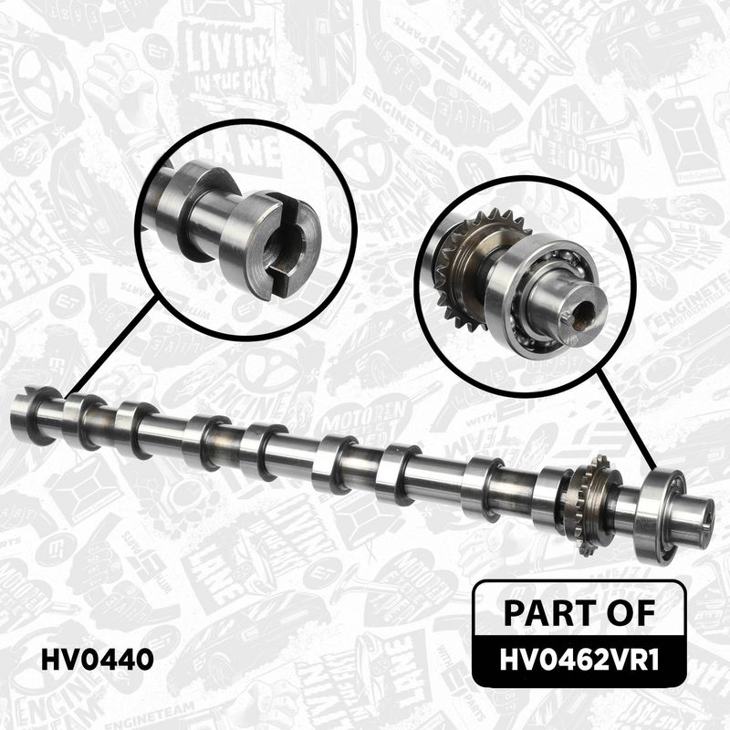 Product Image - Nokkenasset - HV0462VR1 - ET ENGINETEAM