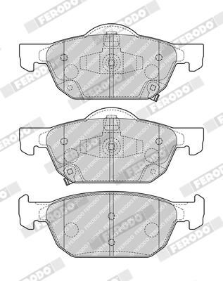 FERODO FDB4868 Brake Pad Set, disc brake