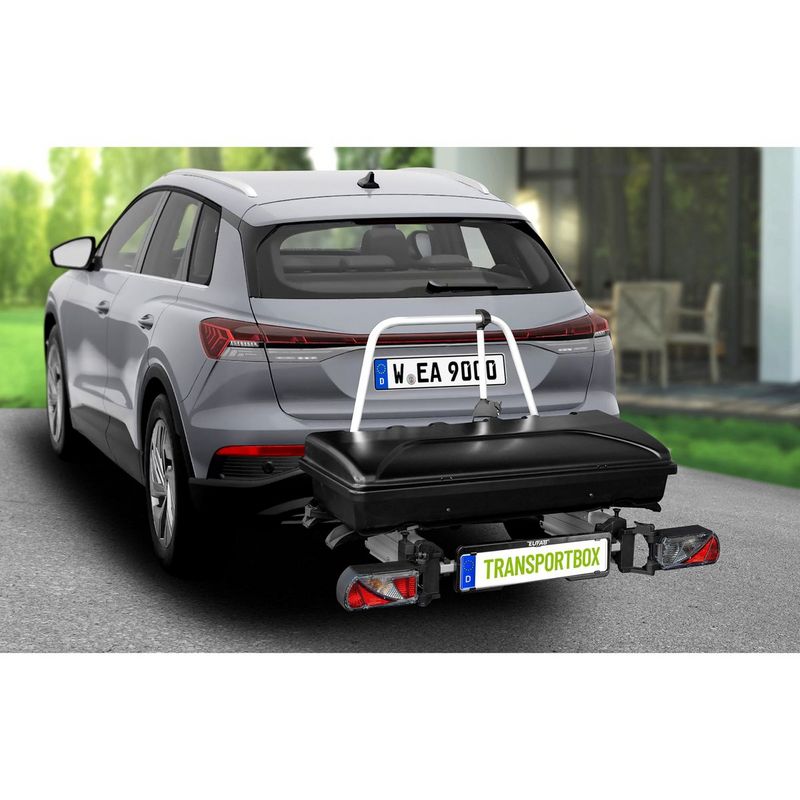 RAMEDER 216391 Transport Box, trailer hitch carrier