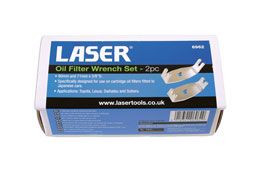 Laser Tools Oil Filter Wrench Set 3/8"D 2pc
