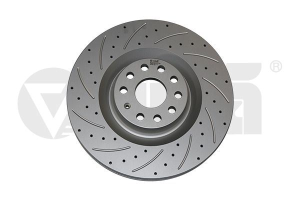 Диск тормозной передний Skoda Superb (08-13)/VW Golf (06-13),Passat (06-11) перфорированный (Geomet) (66151717001) VIKA