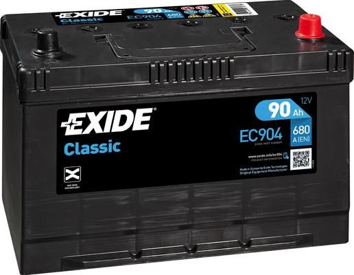 EXIDE Indító akkumulátor EC904