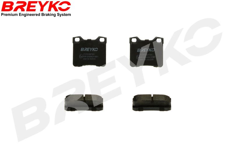 DAVID VASCO Z1276 Brake Pad Set, disc brake