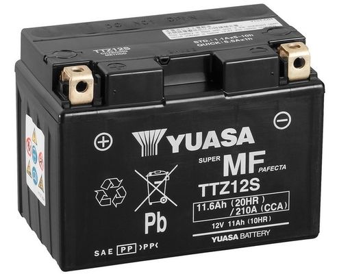 12V,11Ah,д. 150, ш. 87, в.110, електроліт в к-ті, вага 3,6 кг CCA 210 TOPLITE TTZ12S