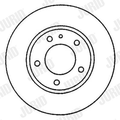 JURID 562048JC Brake Disc