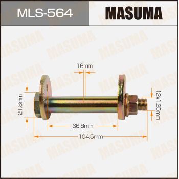 Гвинт для коригування розвалу, Masuma MLS564