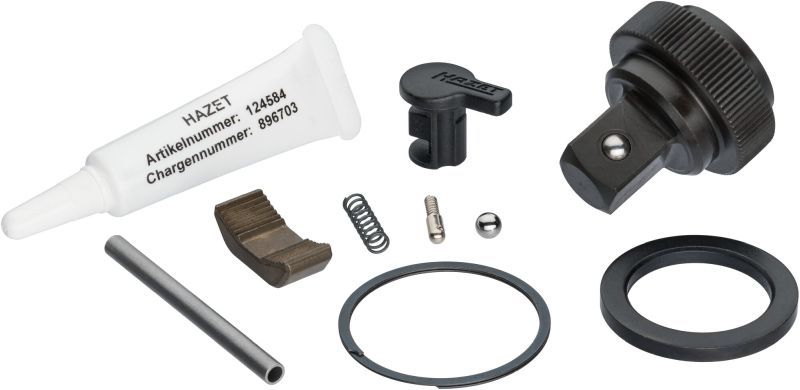 Set de reparat, cheie cu clichet reversibil HAZET 916HP/10