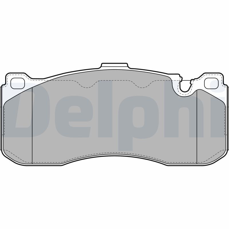 Delphi LP2131 Brake Pad Set, disc brake