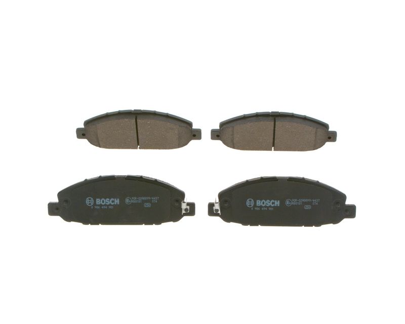 Kit de plaquettes de frein, frein à disque BOSCH 0 986 494 901