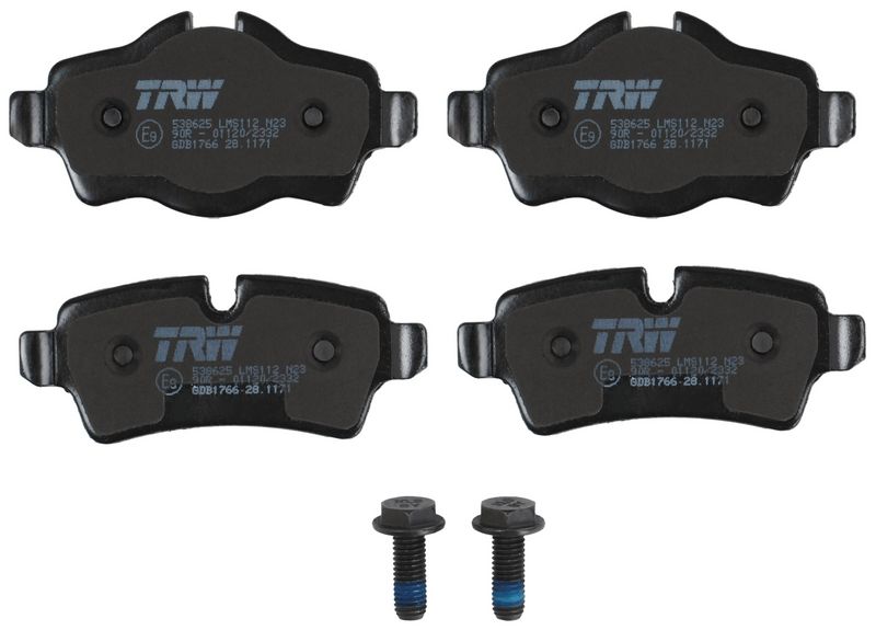 TRW GDB1766 Brake Pad Set, disc brake