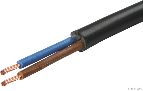 ΚΑΛΩΔΙΟ 2x1mm (ΜΑΥΡΟ)
