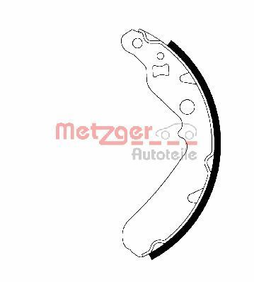 METZGER AUTOTEILE fékpofakészlet MG 202