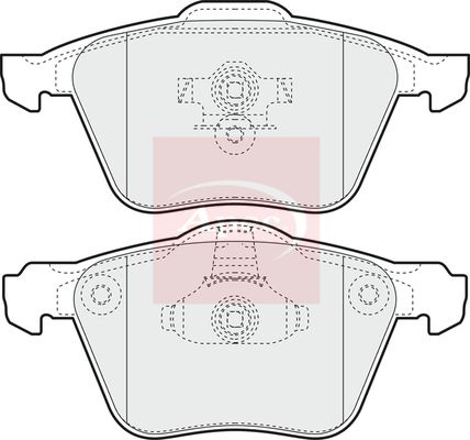 DriveTec Brake Pads DBPPAD1411