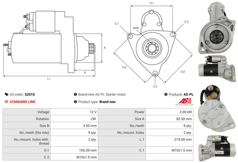 AS-PL S2015 Starter