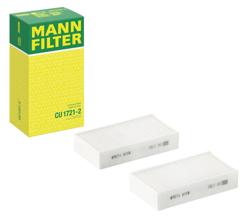 Filter, salongiõhk, MANN-FILTER CU 1721-2