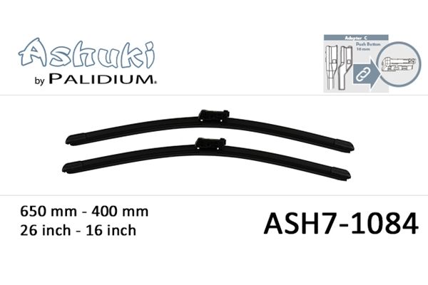 ASHUKI by Palidium törlőlapát ASH7-1084