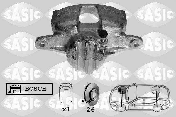 Гальмівний супорт, Sasic 6500009