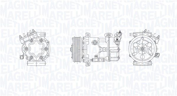MAGNETI MARELLI Kompresorius, oro kondicionierius