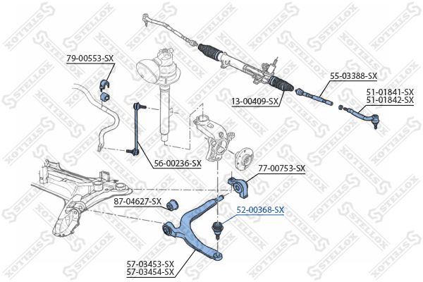 STELLOX 52-00368-SX Ball Joint