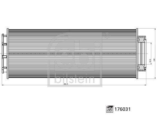 filtr paliva DAF 106XF EURO 6 176031