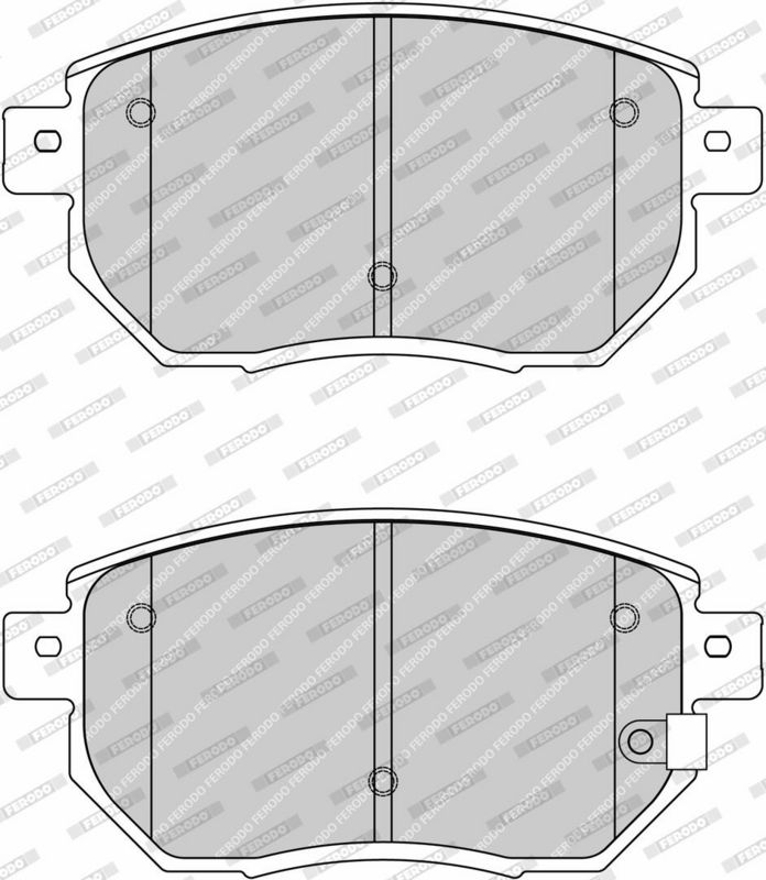 FERODO Plaquettes de frein à disque FDB1786