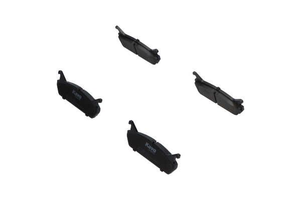 Комплект гальмівних накладок, дискове гальмо, Kavo Parts KBP-4507