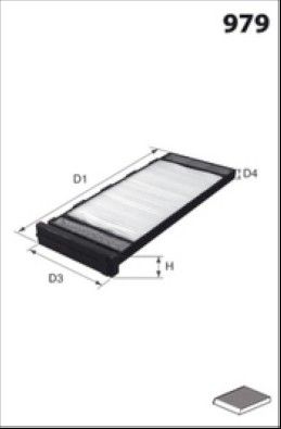 MISFAT Filtre d'habitacle HB178
