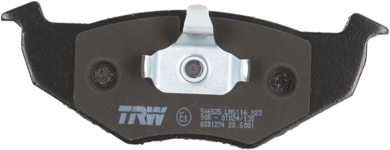 TRW GDB1274 Brake Pad Set, disc brake
