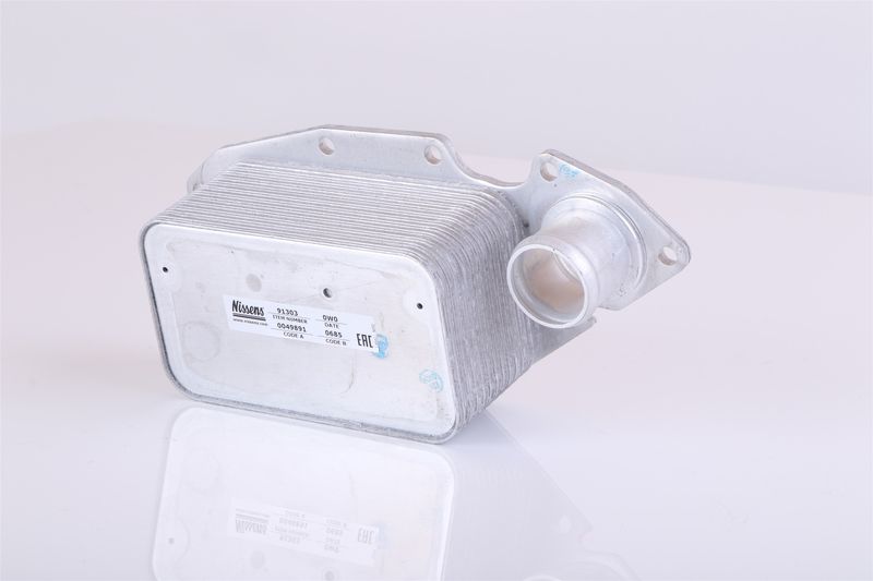 Õliradiaator, mootoriõli, NISSENS 91303