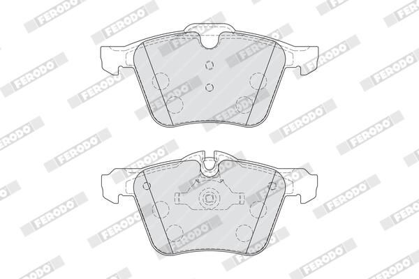 FERODO FDB4108 Brake Pad Set, disc brake