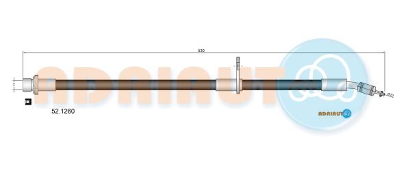 Гальмівний шланг, Adriauto 52.1260