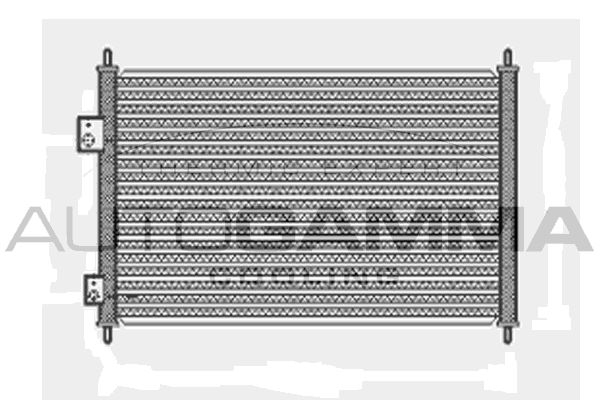AUTOGAMMA kondenzátor, klíma 103923