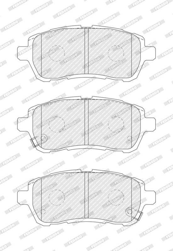 FERODO Plaquettes de frein à disque FDB4426