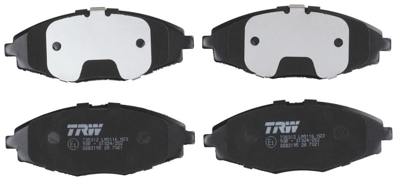 TRW GDB3195 Brake Pad Set, disc brake