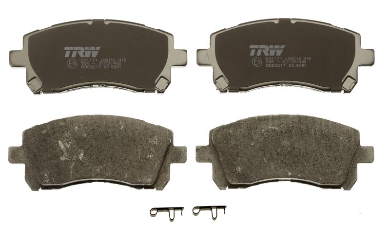 TRW GDB3217 Brake Pad Set, disc brake