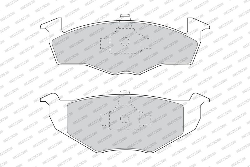 FERODO Plaquettes de frein à disque FDB1054