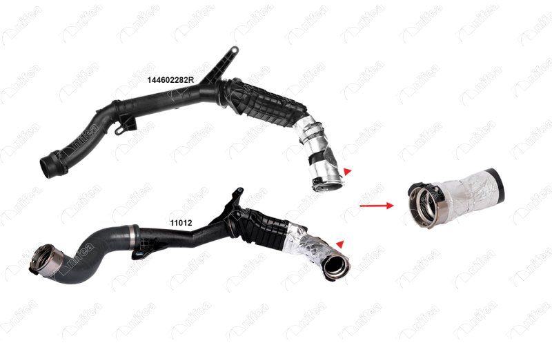 TURBO HORTUMU PLASTIK PARCA HARIC DOKKER - LODGY -LOGAN II / SANDERO II -DUSTER- CLIO IV 1.5 DCI