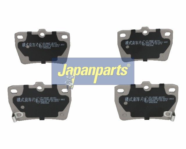 set placute frana,frana disc JAPANPARTS PP-256AF
