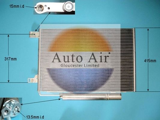 Auto Air Gloucester 16-9926 Condenser, air conditioning