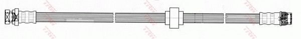 Гальмівний шланг, Trw PHA458