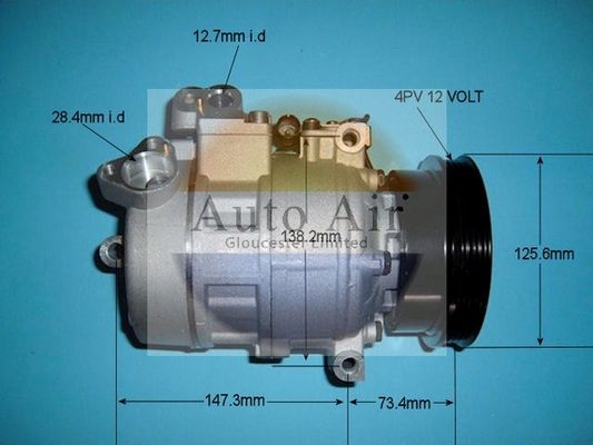 Auto Air Gloucester 14-0318P Compressor, air conditioning