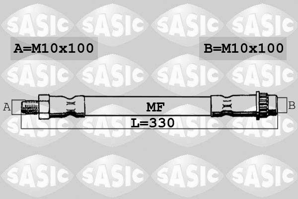 SASIC fékcső SBH0174